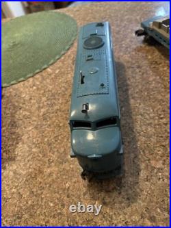 LIONEL POSTWAR #224 UNITED STATES NAVY ALCO DIESEL AB UNITS With four Cars