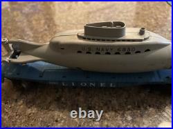 LIONEL POSTWAR #224 UNITED STATES NAVY ALCO DIESEL AB UNITS With four Cars