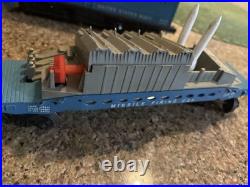 LIONEL POSTWAR #224 UNITED STATES NAVY ALCO DIESEL AB UNITS With four Cars