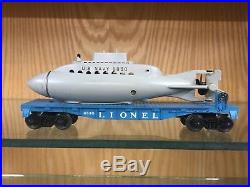 Lionel O Gauge 1633 U. S. Navy Land-Sea-Air Two Unit Diesel Freight Set OB