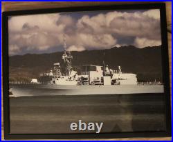 Lockheed Martin HMCS Calgary 30x24 Photo in Snap Front BACKLIT LED Frame