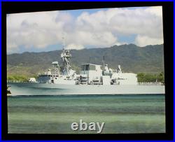 Lockheed Martin HMCS Calgary 30x24 Photo in Snap Front BACKLIT LED Frame