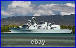 Lockheed Martin HMCS Calgary 30x24 Photo in Snap Front BACKLIT LED Frame