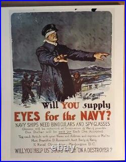 Lot Of 18 Early 70's USN Recruiting Posters. Navy Printing Office. Complete NICE