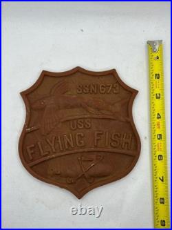Lot of 19 US Navy Submarine Plaques USS Silversides SSN-679 Flying Fish SSN-673