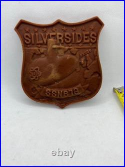 Lot of 19 US Navy Submarine Plaques USS Silversides SSN-679 Flying Fish SSN-673