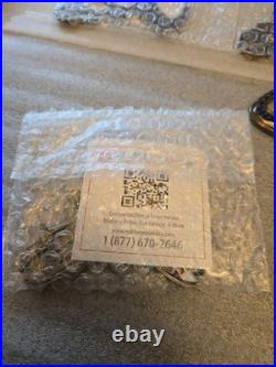 Lot of 4 USS Halsey DDG-97 FCPOA Metal Auto Emblems 3 Sealed 1 Open Military Lot of 4 USS Halsey DDG-97 FCPOA Metal Auto Emblems 3 Sealed 1 Open Military