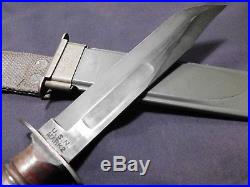 MINT WWII US Navy Mk2 Fighting Knife USN Mark 2 Camillus Blade Mark Seabee