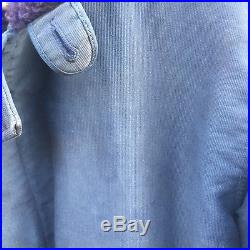 Mint Original Stenciled US Navy N-1 Blue Deck Jacket Vat Dyed Size 36