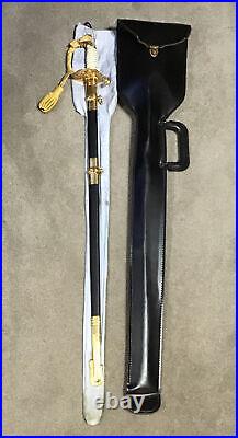 Minty U. S. U. S. C. G. Officer's Sword Hilborn & Hamburger NY + Scabbard U. S. C. G