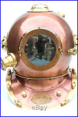 Mores Authentic U. S Navy Diving Helmet (Mark V) SCA COSTUME Gift