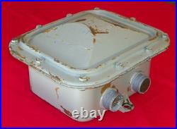 NAVSEASYSCOM Navy Ship Switch Box BETTS Militaria S6202-74141-2 Electrical Brass NAVSEASYSCOM Navy Ship Switch Box BETTS Militaria S6202-74141-2 Electrical Brass