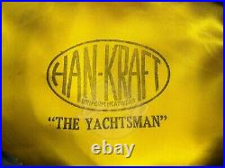 NAVY MASTER CHIEF UNIFORM The Yachtsman Hat Han-Kraft Vintage 1960s Made USA