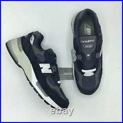 NEW BALANCE 992 M992 M992GG NAVY BLUE GREY MADE IN USA Size 8 13 BRAND NEW