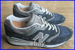 NEW BALANCE 997 Kith Navy M990NV Made In USA Suede Blue Men's US 9