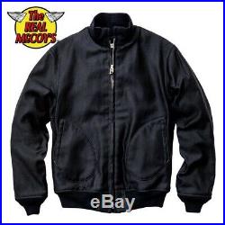 NEW! Real McCoys Japan USN deck zip jacket New With Tags MJ19112 size 42 L