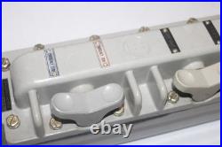 NOS US Navy Westinghouse type HDN push button station 45A7336G9