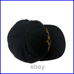 NOS Vtg 80's USS New Jersey BB-62 USN Hat BIG J Snapback Military Battleship Cap