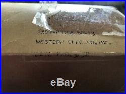 NOS Western Electric USN CW 300B Tube, Rare 1952 D Getter, Original Box Tested