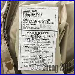 NWT NWU Type II Navy Seal AOR1 desert marpat GORETEX jacket parka ML