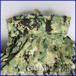 NWT NWU Type III Navy Seal AOR2 Digital Woodland GORETEX jacket parka size MS