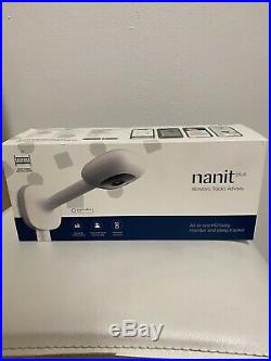 Nanit Plus N211US 2-Way Baby Monitor and Wall Mount White