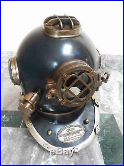 Nautical Vintage Diving Divers Helmet Antique Brass U. S Navy Mark V Vintage gift