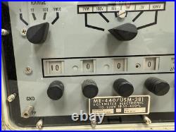 Naval Electronic Systems Command Voltmeter Electronics AN/USM-381