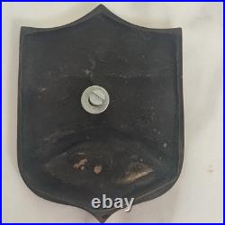 Naval Schools Command Newport, RI Bronze Brass Plaque 3 1/4 x 4 1/2 8.7 Oz