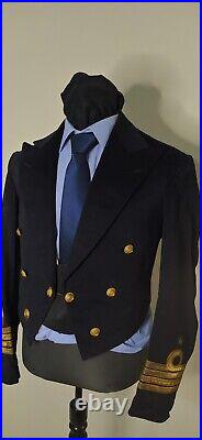 Navy Antique Turkey Turkish Military Naval Staff Colonel Uniform Look Details
