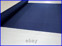 Navy Blue Canvas Awning 100% Acrylic Boat UV DWR Outdoor Fabric 60W Upholstery