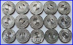 Navy Exchange Vending Tokens, Sangley Point, Lot of 15