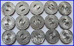 Navy Exchange Vending Tokens, Sangley Point, Lot of 15