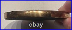 Navy League Of The United States Fort Lauderdale Council Brass Disc Fl