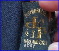 Navy Master Chief The Yachtsman Hat Dorfman Pacific Co. 1960s Made Oakland, Cali