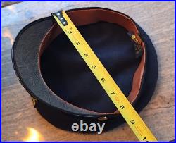 Navy Master Chief The Yachtsman Hat Dorfman Pacific Co. 1960s Made Oakland, Cali