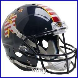 Navy Midshipmen Dont Tread On Me Schutt Xp Full Size Replica Football Helmet