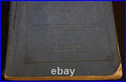 Navy Register United States Year 1853 Washington'C Alexander, Printer' Sting B