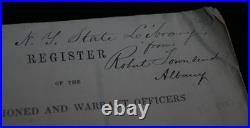 Navy Register United States Year 1853 Washington'C Alexander, Printer' Sting B