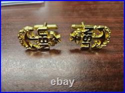 Navy Senior Chief Collar Device Lot, Senior Chief Chain, E8