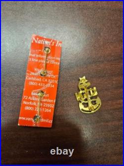 Navy Senior Chief Collar Device Lot, Senior Chief Chain, E8