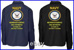 Navy Uss Essex Cv/cva-9 Carriercoaches Jacket. Navy Official License