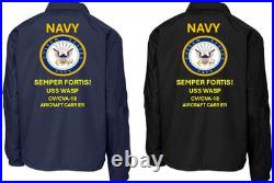 Navy Uss Essex Cv/cva-9 Carriercoaches Jacket. Navy Official License