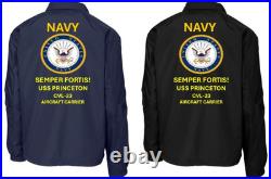 Navy Uss Independence Cvl-22 Carriercoaches Jacket. Navy Official License