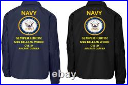 Navy Uss Independence Cvl-22 Carriercoaches Jacket. Navy Official License