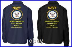 Navy Uss Independence Cvl-22 Carriercoaches Jacket. Navy Official License