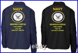 Navy Uss Independence Cvl-22 Carriercoaches Jacket. Navy Official License