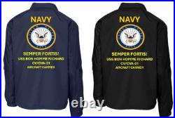Navy Uss Independence Cvl-22 Carriercoaches Jacket. Navy Official License