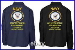 Navy Uss Independence Cvl-22 Carriercoaches Jacket. Navy Official License