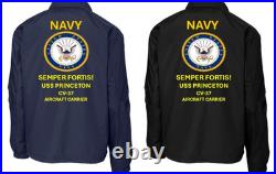 Navy Uss Independence Cvl-22 Carriercoaches Jacket. Navy Official License
